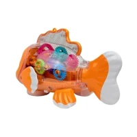 Transparent Swing Fish Multi-Color Kids Fish Toy